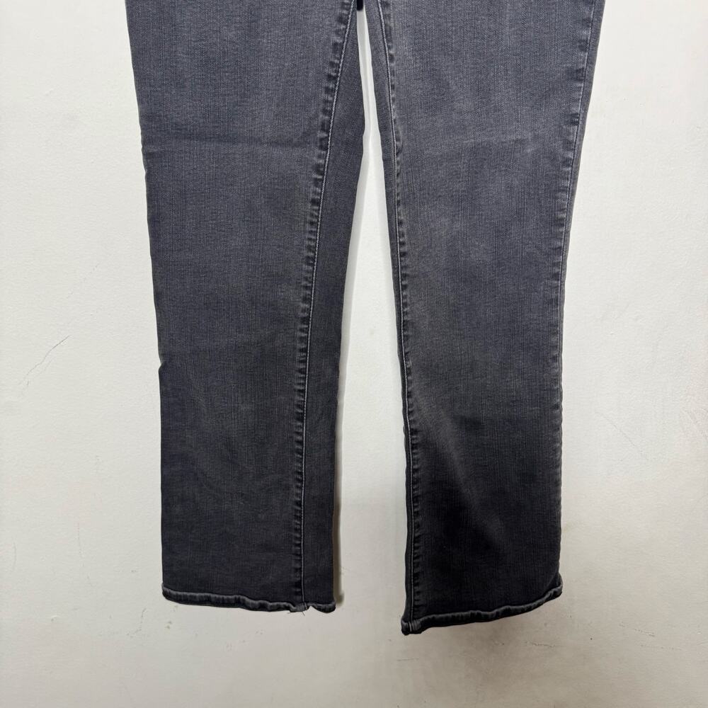 Madewell‎ Cali Demi-Boot Jeans Women’s Sz 26 Black Button Fly High Rise Stretch - Picture 4 of 15